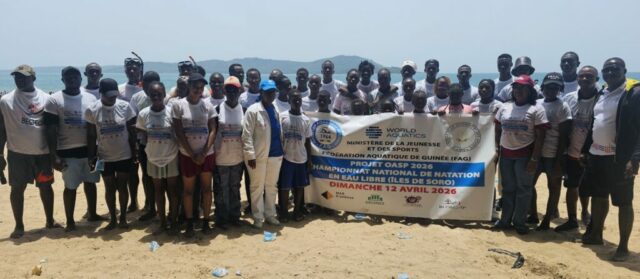 Guinée: Lancement du championnat national de natation en eau libre à la plage de Kassa